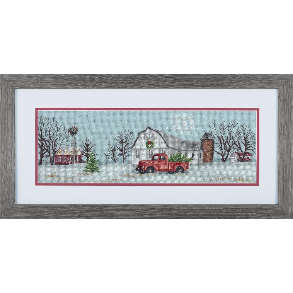 (image for) Winter Farm Cross Stitch Kit